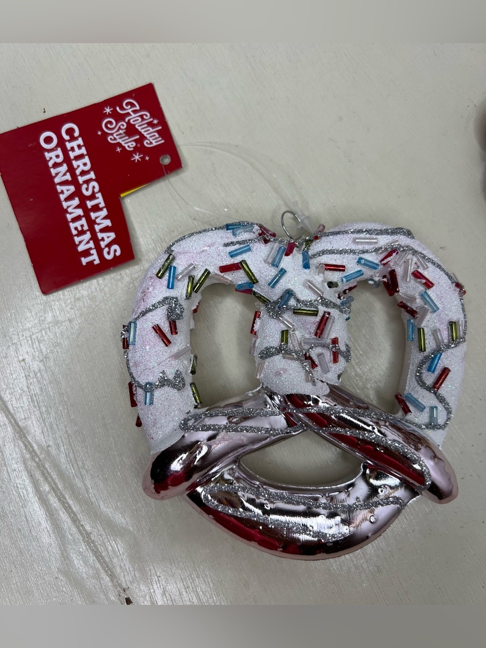 Brand New-Holiday Style - Holiday Pretzel Ornament